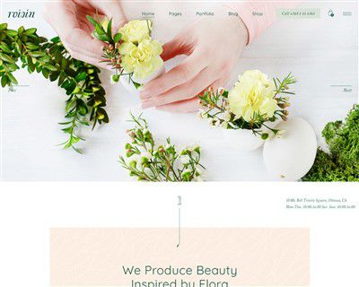 Mẫu website hoa tươi Roisin Orchid hình đại diện