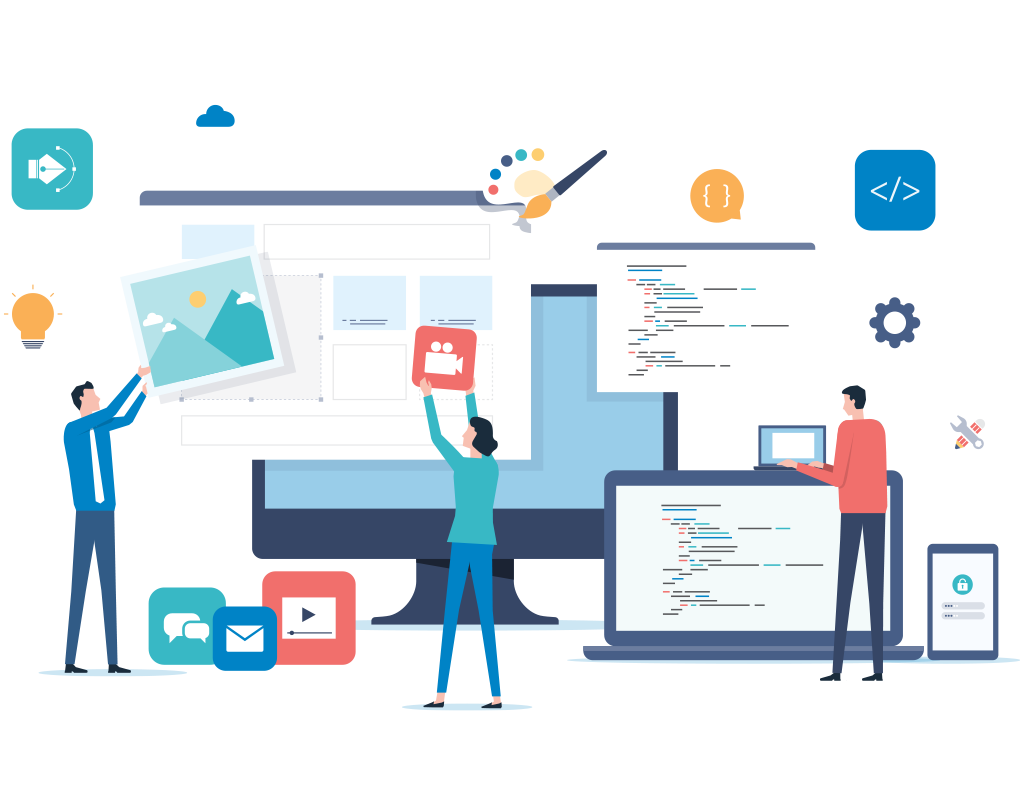 thiết kế website bố cục giao diện đẹp