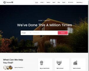 Hình đại diện Giao diện Bất động sản HomeID