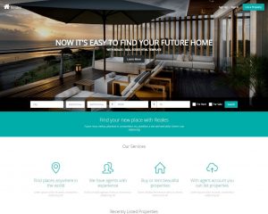 Hình đại diện Giao diện Bất động sản Reales