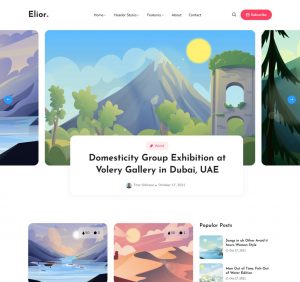 Hình đại diện Giao diện Blog Elior