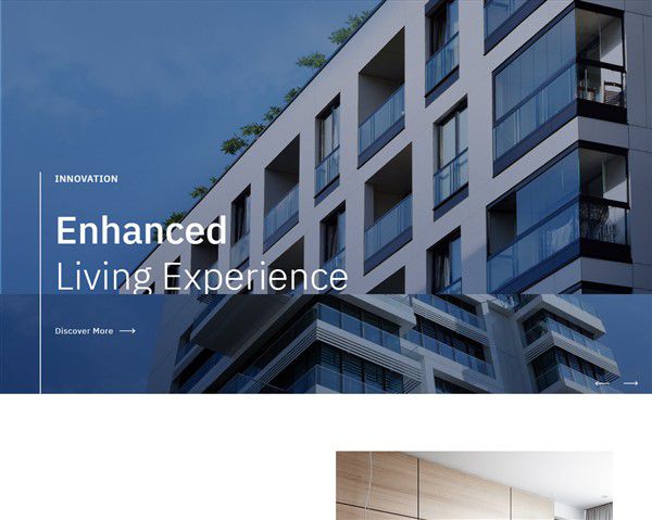 Hình đại diên Mẫu website bất động sản Nestin