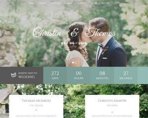 Hình đại diện Mẫu website ngày cưới