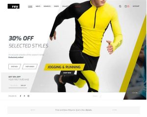 Hình đại diện Mẫu website đồ thể thao Rey