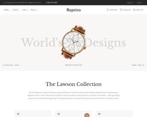 Hình đại diện Mẫu website đồng hồ thời trang Reprizo