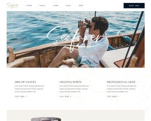 Hình đại diện Mẫu website du thuyền Seafarer