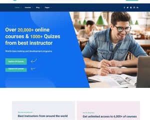 Hình đại diện Mẫu website giáo dục LMSMart