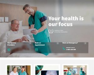 Hình đại diện Mẫu website phòng khám Cliniq