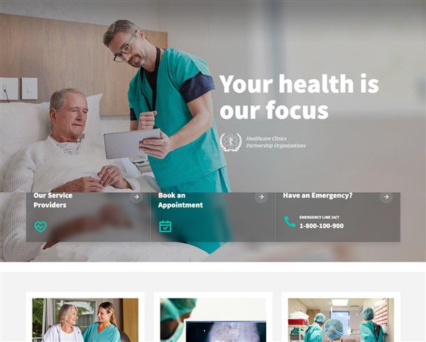 Hình đại diện Mẫu website phòng khám Cliniq