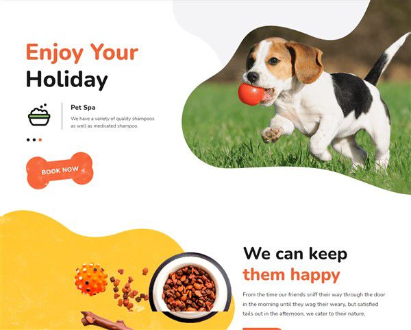 Hình đại diện Mẫu website thú cưng Pawsitive