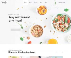 Hình đại diện Mẫu website Thực Phẩm webOn