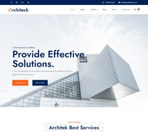Hình đại diện Mẫu website Xây dựng Architeck