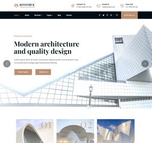 Hình đại diện Mẫu website thiết kế xây dựng Konstruk 01
