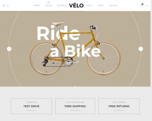 Hình đại diện Mẫu website xe đạp Velo