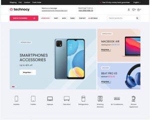 Mẫu website điện tử Technocy hình đại diện