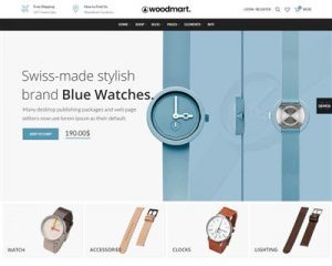 Mẫu website đồ hồ hình đại diện