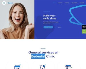 Mẫu website nha khoa Bedentist hình đại diện