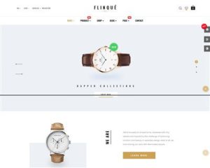Mẫu website đồng hồ Leo Flinque hình đại diện