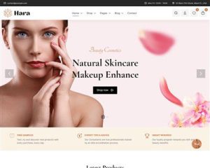 Mẫu website mỹ phẩm Hara hình đại diện