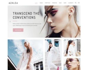 Mẫu website thời trang Azalea hình đại diện