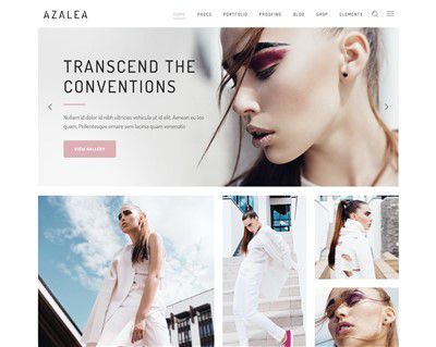 Mẫu website thời trang Azalea hình đại diện