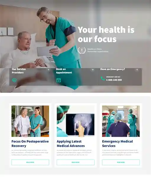 Cliniq: Mẫu Website Phòng Khám Chuyên Khoa Chuyên Nghiệp hình đại diện
