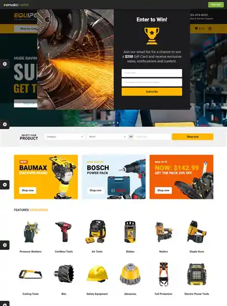 Equipoic - Giao Diện Web Bán Dụng Cụ Cơ Khí Đẹp Chuẩn SEO hình đại diện