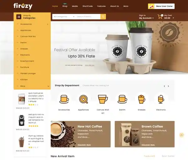 Firezy quá cà phê