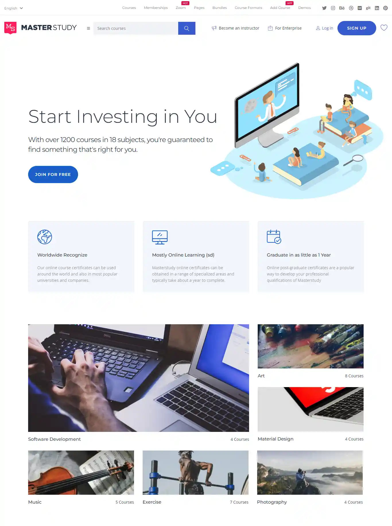 Masterstudy Light - Giao Diện Web Trường Học & Dạy Nghề Đẹp hình đại diện