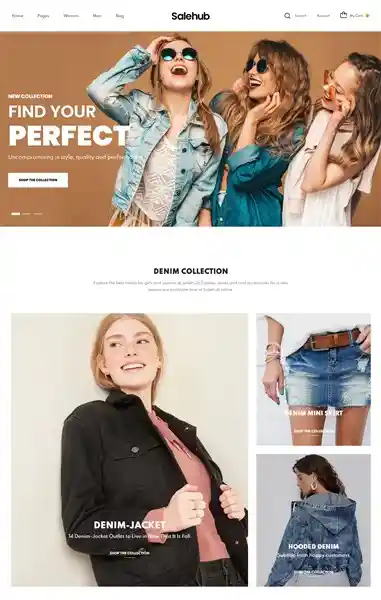 SaleHub: Mẫu Website Thời Trang Cao Cấp & Chuẩn SEO hình đại diện