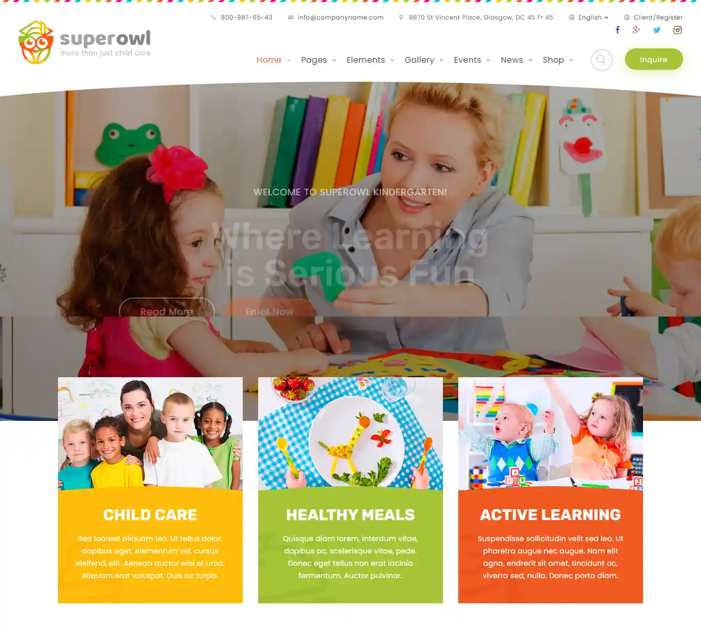 Superowl: Mẫu Website Giáo Dục Đa Năng Cho Mọi Cấp Học hình đại diện