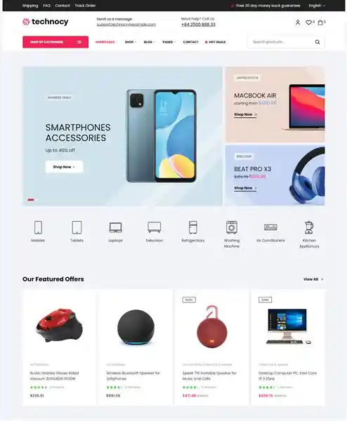 Technocy: Mẫu Website Điện Tử & Thiết Bị Thông Minh hình đại diện