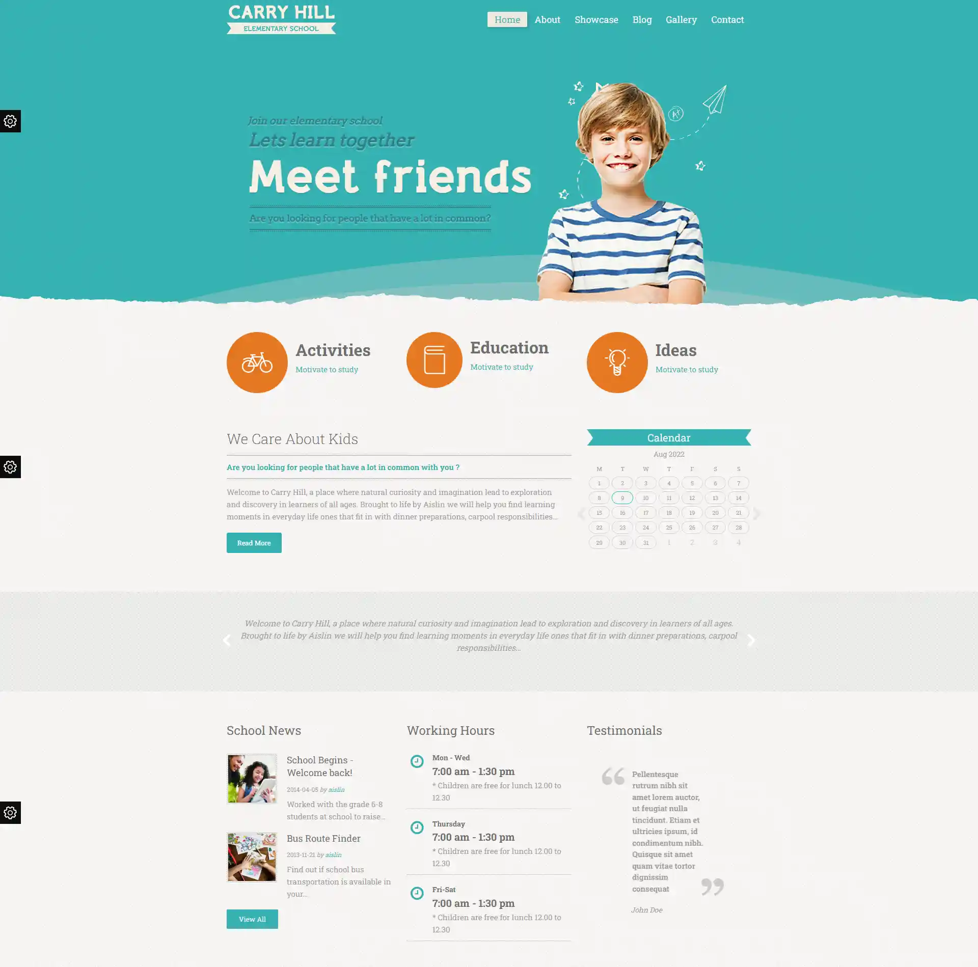 Thiết kế website giáo dục Carry Hill chuẩn SEO hình đại diện