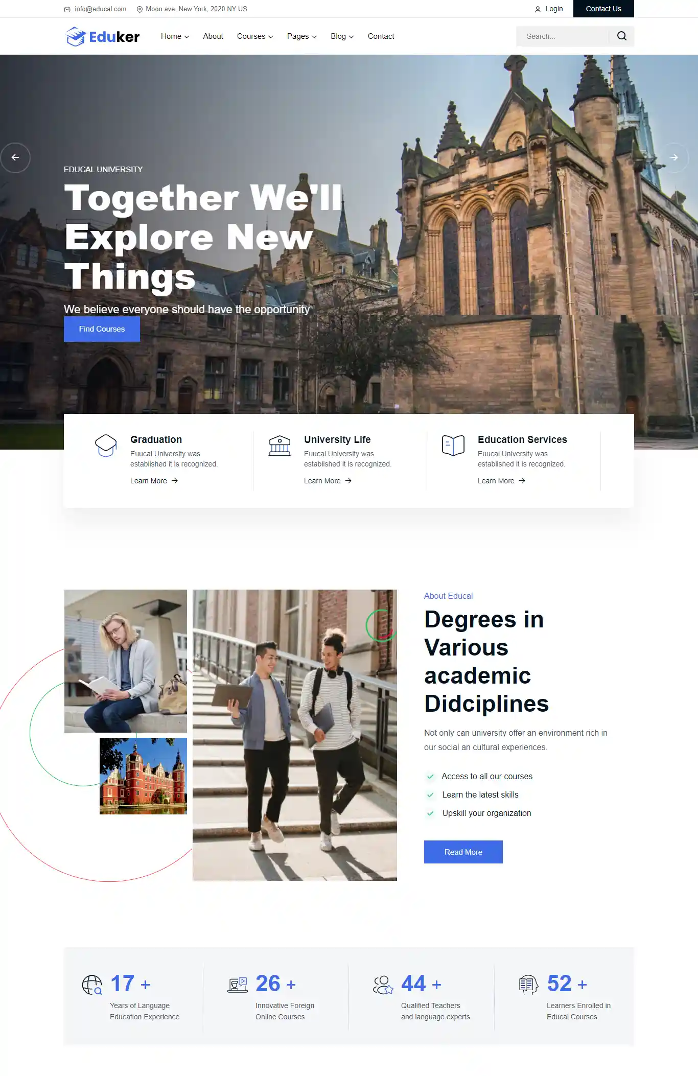 Thiết kế website giáo dục Eduker chuẩn SEO hình đại diện