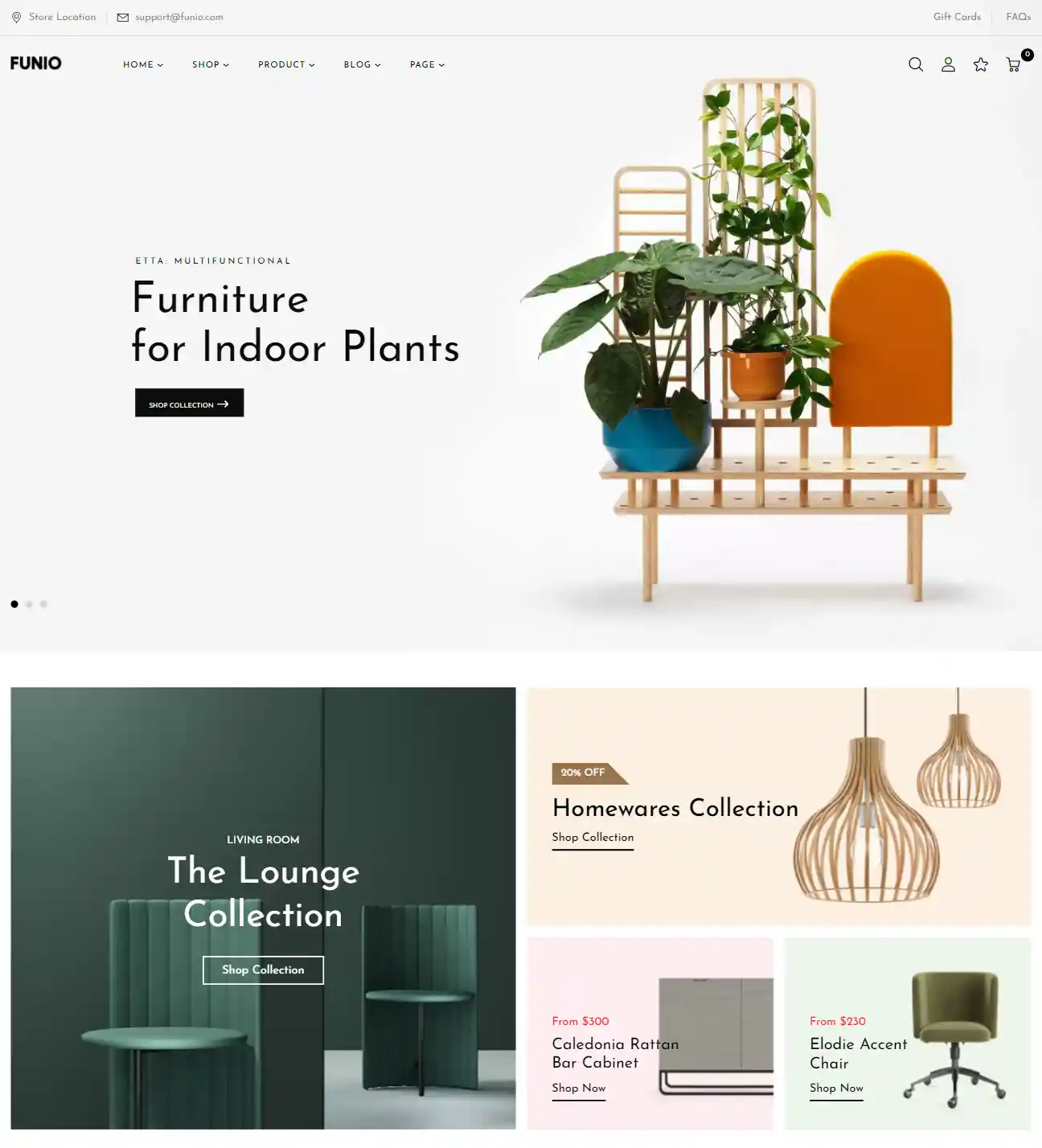 Thiết kế website nội thất Funio chuẩn SEO hình đại diện