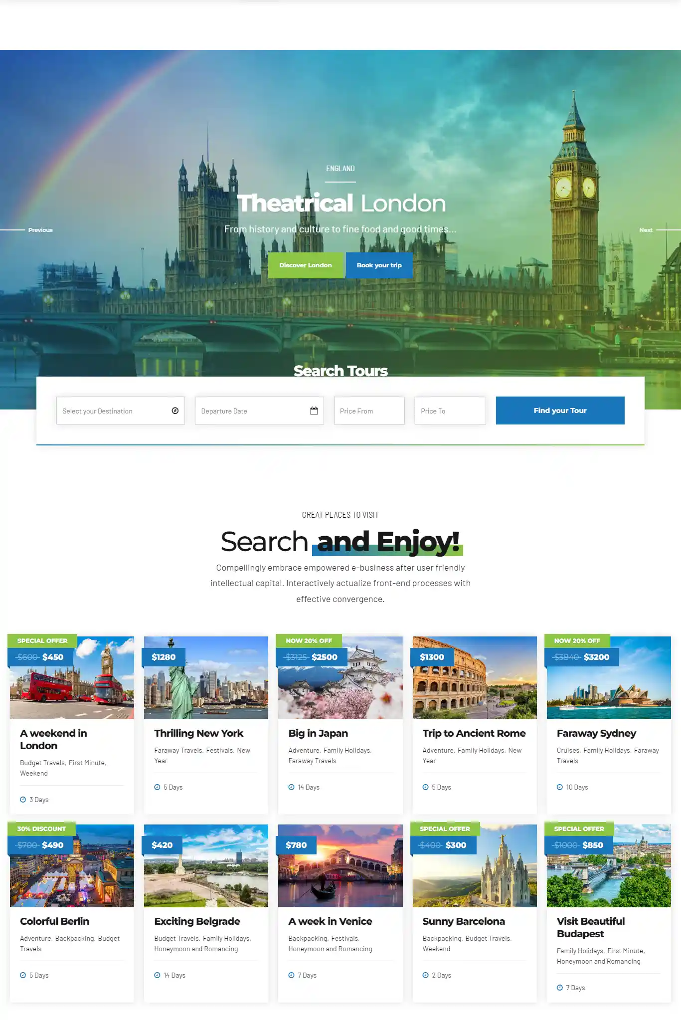 Travelicious - Giao Diện Web Book Tour & Dịch Vụ Du Lịch Đẹp hình đại diện