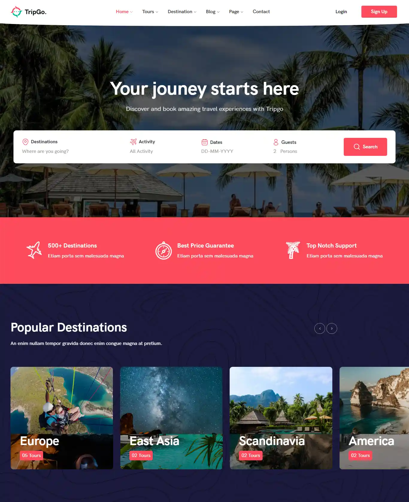 Tripgo 2 - Giao Diện Web Book Tour & Dịch Vụ Du Lịch Đẹp hình đại diện