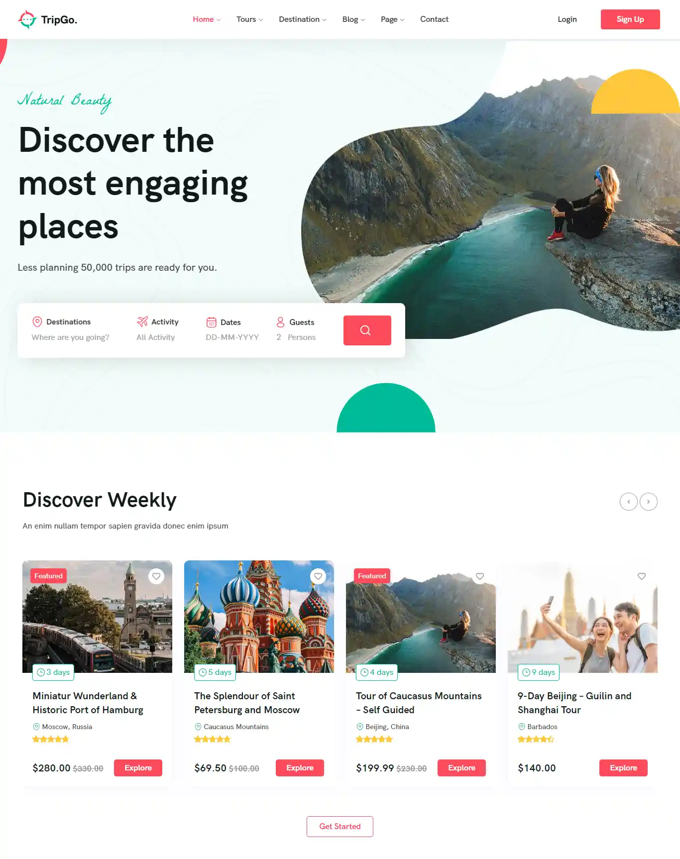 Tripgo - Giao Diện Web Du Lịch & Nghỉ Dưỡng Đẹp Chuẩn SEO hình đại diện