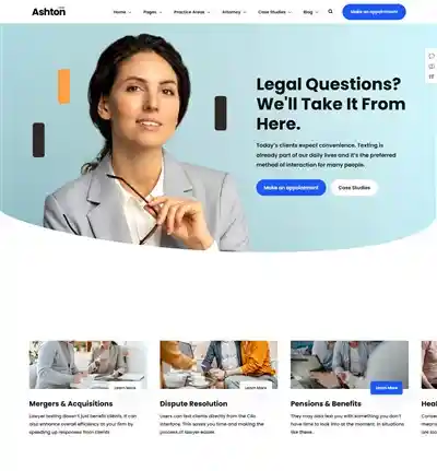 Ashton: Mẫu Website Luật Sư Chuyên Nghiệp Chuẩn SEO hình nền